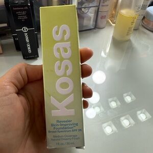 Kosas revealer skin improving foundation  SPF 25. Shade light neutral warm 130